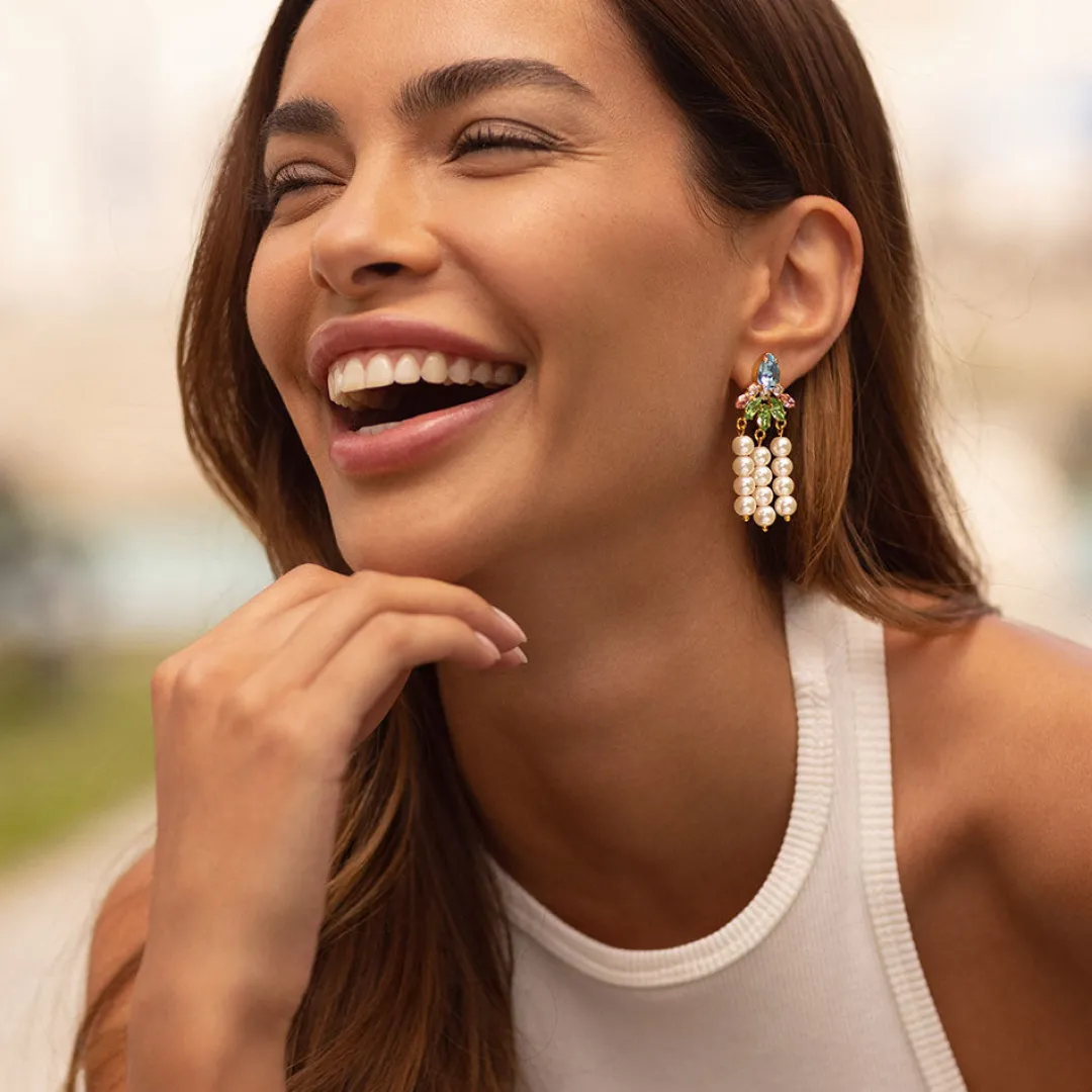 Fashion Afrodite Earrings/Pastel Combo Örhängen