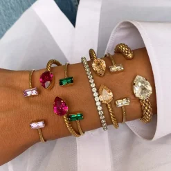 Hot Baguette Bracelet Armband