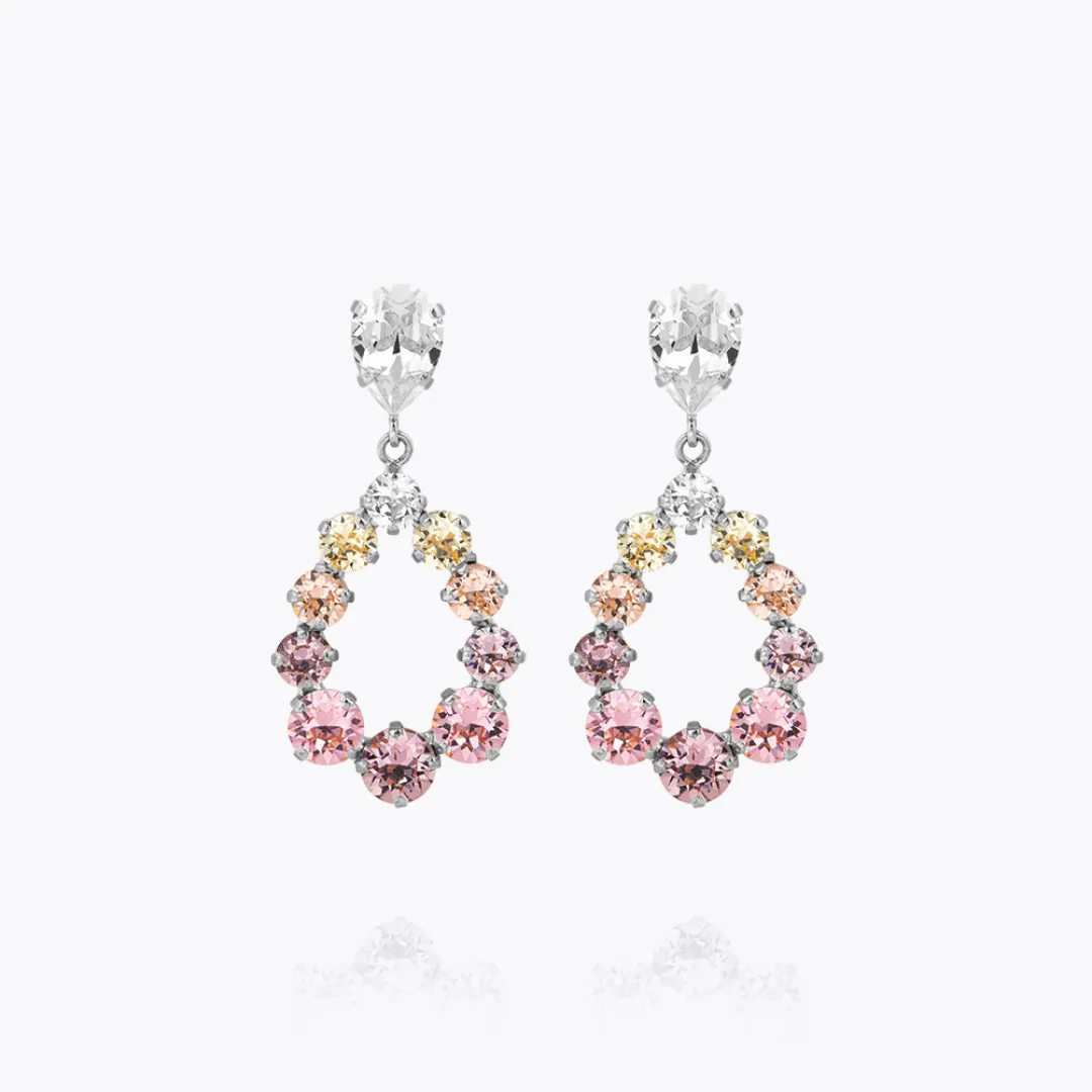 Best Sale Delia Earrings/Pastel Rainbow Combo Örhängen