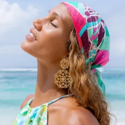 Online Gardenia Earrings/Rainbow Combo Örhängen