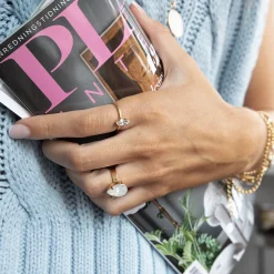 Clearance Mini Drop Ring Ringar