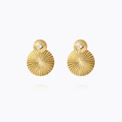 Store Mini Odessa Earrings/Crystal Örhängen