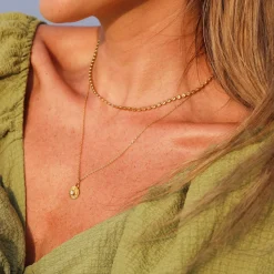 Hot Mini Odessa Necklace/Crystal Halsband