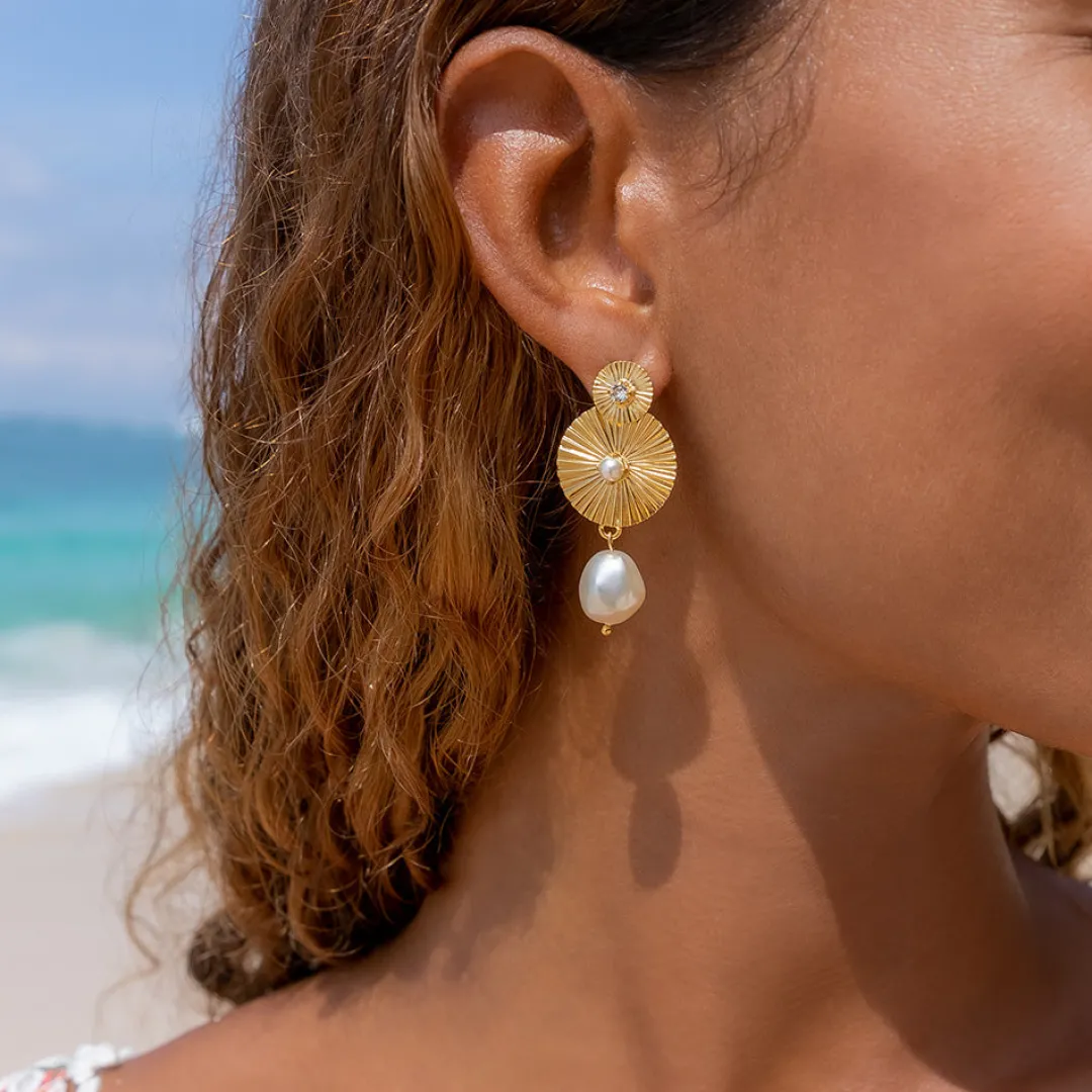 Flash Sale Odessa Pearl Earrings Örhängen