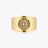 Store Odessa Ring/Crystal Ringar
