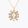Fashion Peony Necklace Halsband