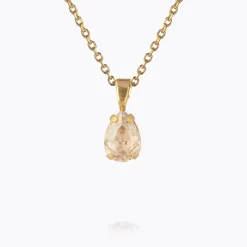 Online Petite Drop Necklace Halsband