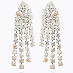 Online Rosanna Earrings/White Combo Örhängen