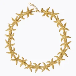 Cheap Sea Star Statement Necklace Halsband