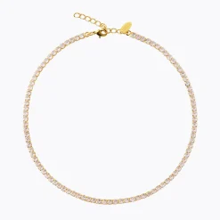 Cheap Zara Necklace/Crystal Halsband